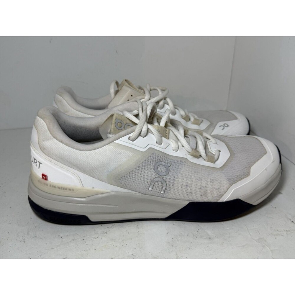 On Cloud Court The Roger Advantage Pro White Shoes Mens Sz 9 White Tennis Pickle